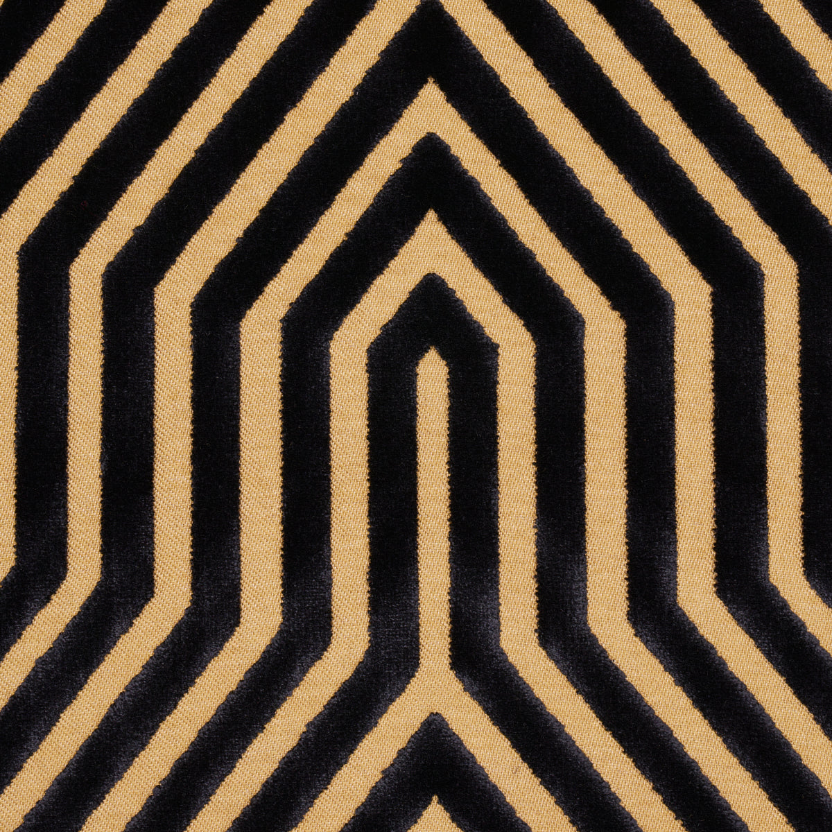 Schumacher Vanderbilt Velvet Tortoise Fabric - Eade's Wallpaper