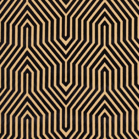 Schumacher Vanderbilt Velvet Tortoise Fabric - Eade's Wallpaper