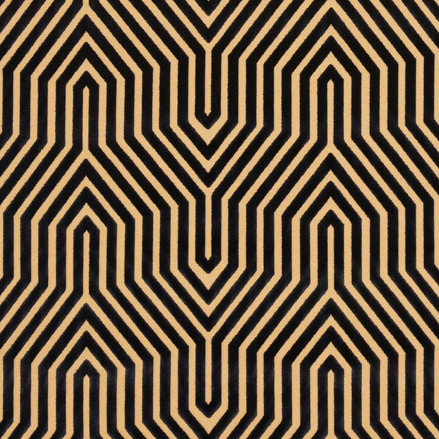 Schumacher Vanderbilt Velvet Tortoise Fabric - Eade's Wallpaper