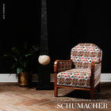 Schumacher King Épinglé Document Fabric - Eade's Wallpaper