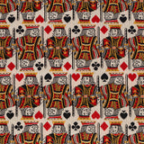 Schumacher King Épinglé Document Fabric - Eade's Wallpaper