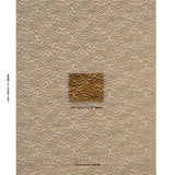 Schumacher Zambezi Velvet Bronze Fabric - Eade's Wallpaper