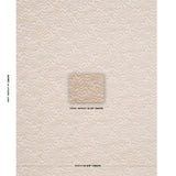 Schumacher Zambezi Velvet Champagne Fabric - Eade's Wallpaper