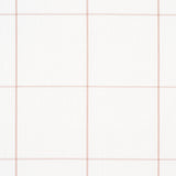 Schumacher Woodman Check Temple Pink Fabric - Eade's Wallpaper