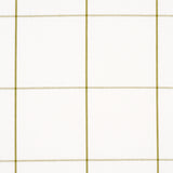 Schumacher Woodman Check Olive Fabric - Eade's Wallpaper