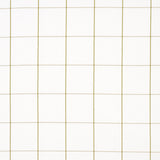 Schumacher Woodman Check Olive Fabric - Eade's Wallpaper