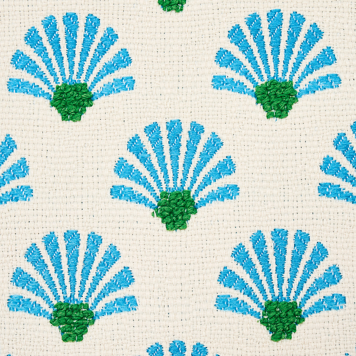 Schumacher Bellini Indoor/Outdoor Lagoon Fabric