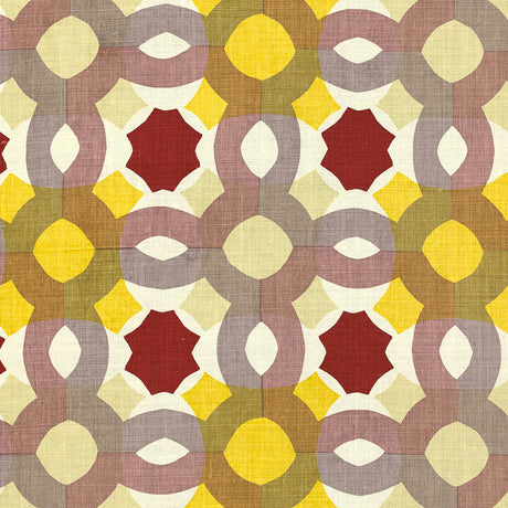 Schumacher 830V82 ASHFIELD in SULPHUR Fabric - RAOUL TEXTILE