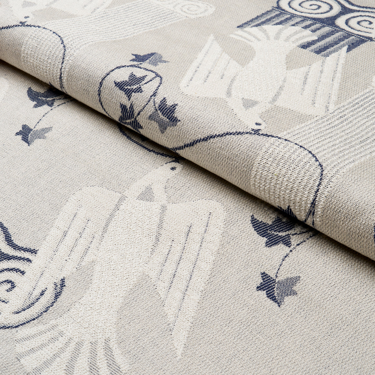 Schumacher Cyprus Limestone Fabric