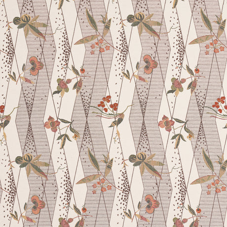 Schumacher Romola Floral Birch Fabric - Eade's Wallpaper