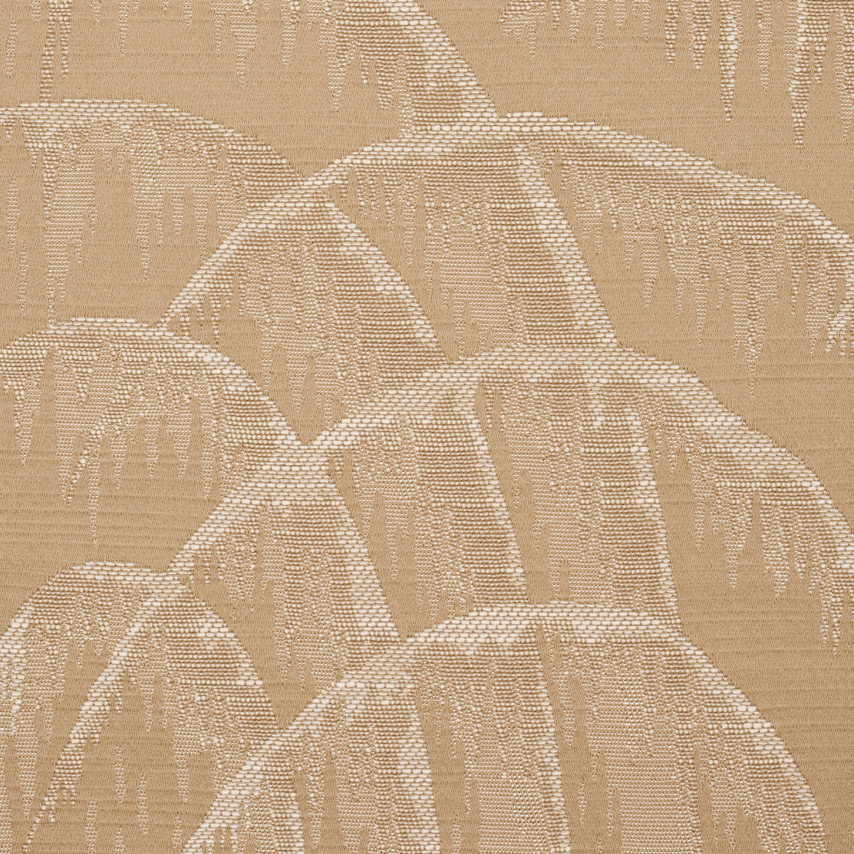 Schumacher Voussoir Moderne Sand Fabric - Eade's Wallpaper