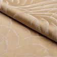 Schumacher Voussoir Moderne Sand Fabric - Eade's Wallpaper
