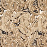 Schumacher Parrots Moderne Sandstone Fabric - Eade's Wallpaper