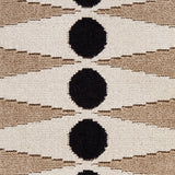 Schumacher Backgammon Cut Velvet Neutral Fabric