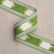 Schumacher 83242 BANYAN TAPE NARROW in LEAF Trim - PERENNIAL