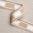 Schumacher 83243 BANYAN TAPE NARROW in SAND Trim - PERENNIAL
