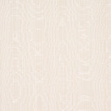 Schumacher Beau Cotton Linen Moiré Oyster Fabric