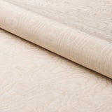 Schumacher Beau Cotton Linen Moiré Oyster Fabric