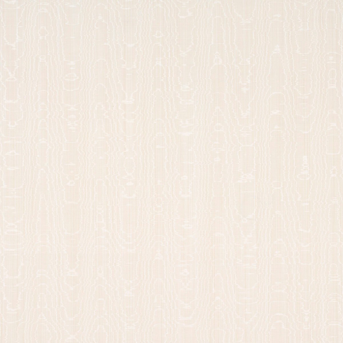 Schumacher Beau Cotton Linen Moiré Oyster Fabric