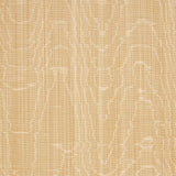Schumacher Beau Cotton Linen Moiré Soft Gold Fabric