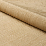 Schumacher Beau Cotton Linen Moiré Soft Gold Fabric