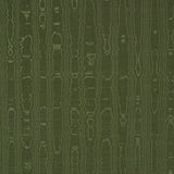 Schumacher Beau Cotton Linen Moire Olive Fabric