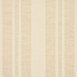 Schumacher Simon Wool Linen Stripe Natural Fabric - Eade's Wallpaper