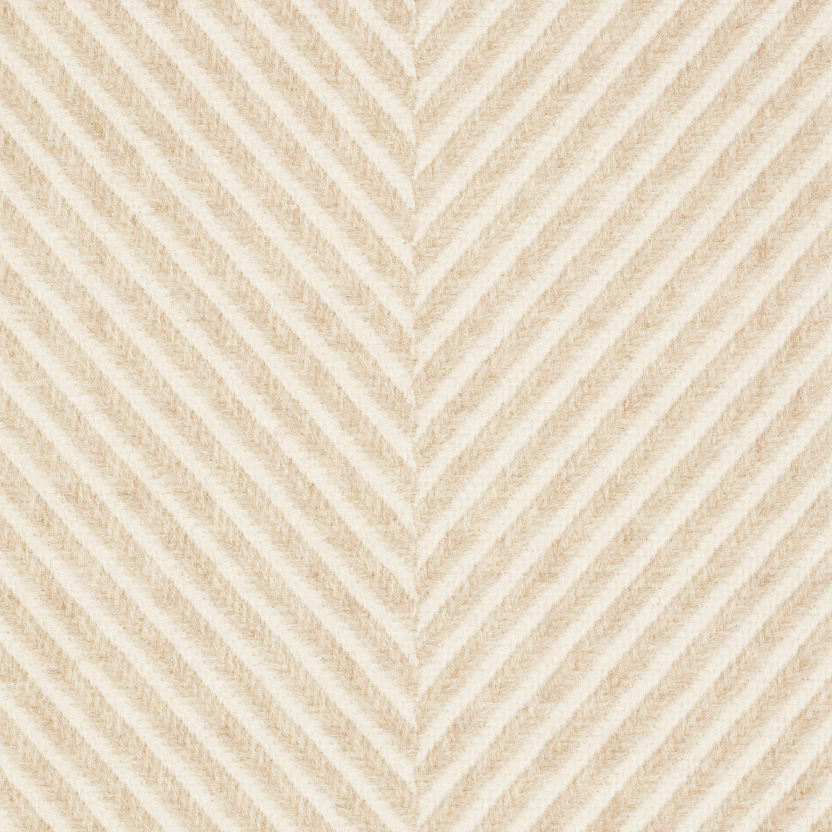 Schumacher Milo Wool Herringbone Natural Fabric - Eade's Wallpaper