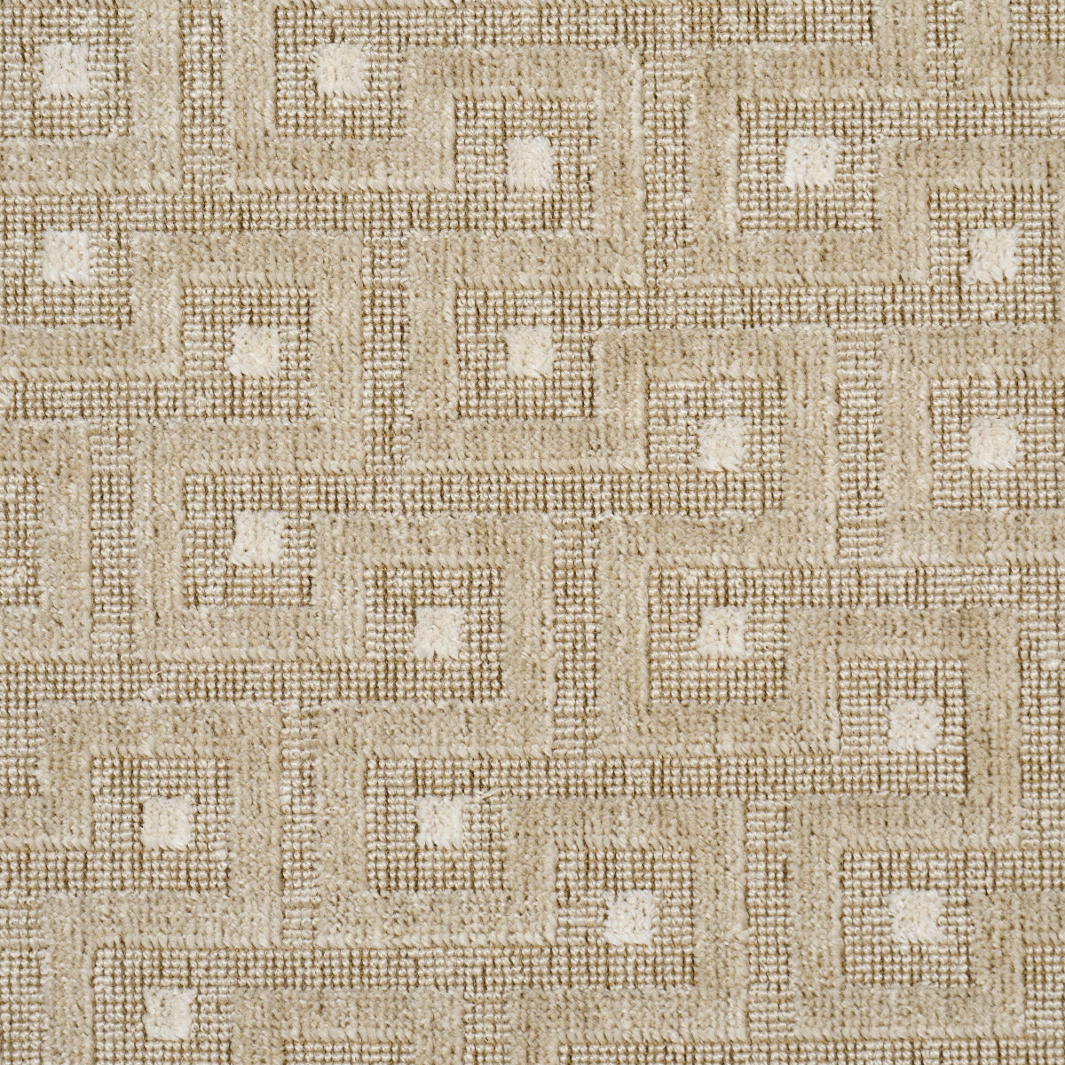 Schumacher Lalano Linen Velvet Natural Fabric
