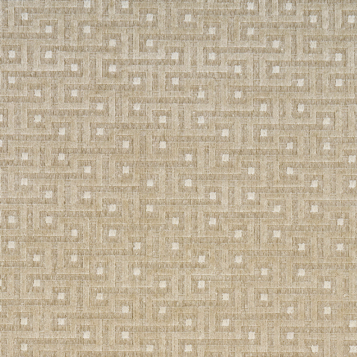 Schumacher Lalano Linen Velvet Natural Fabric