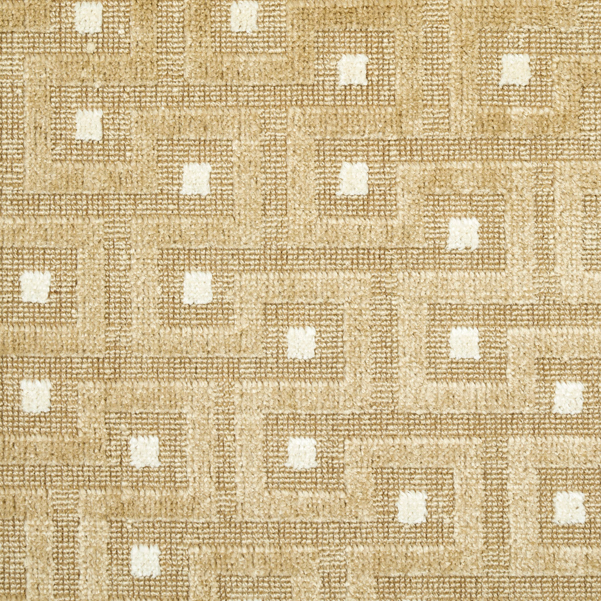 Schumacher Lalano Linen Velvet Gold Patina Fabric