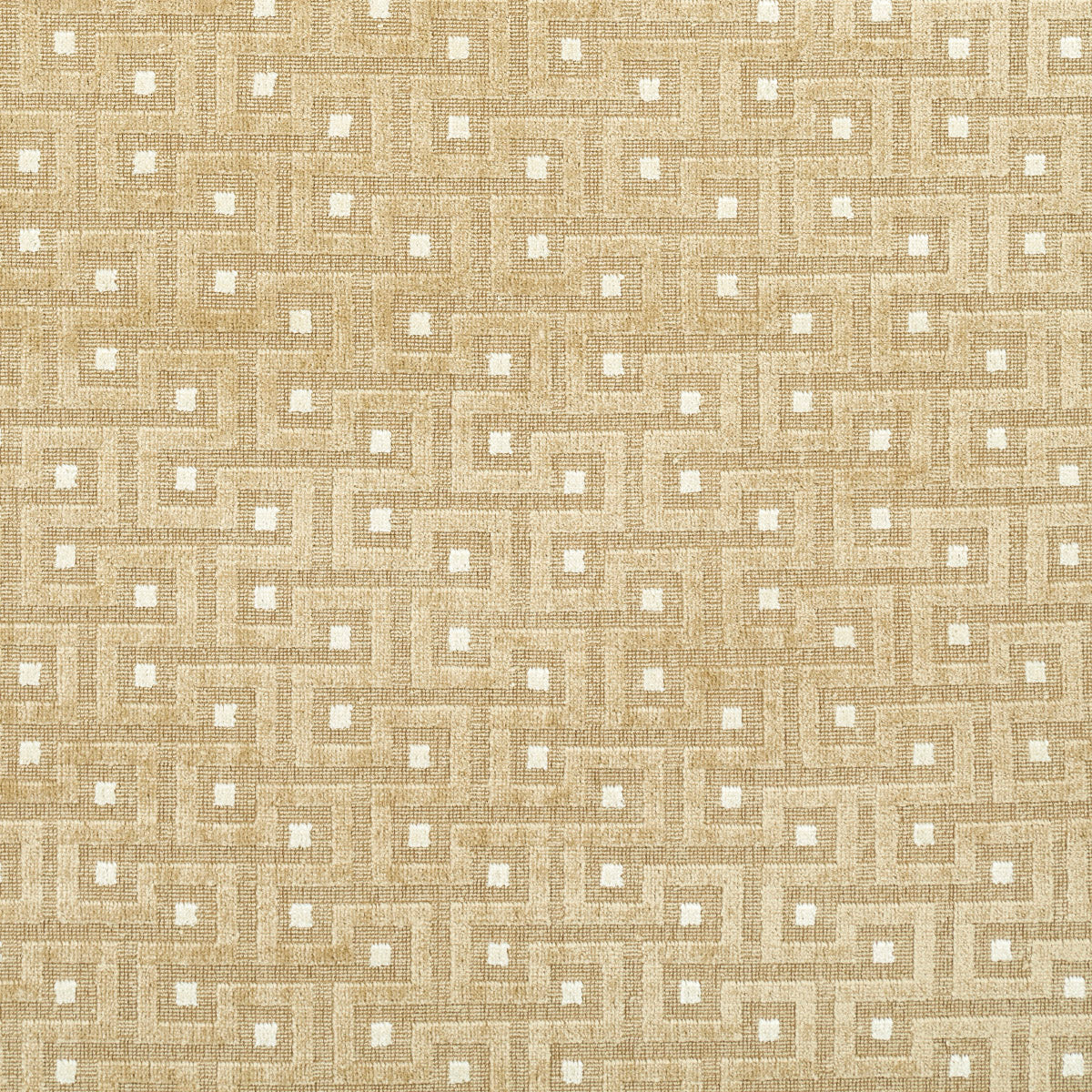 Schumacher Lalano Linen Velvet Gold Patina Fabric