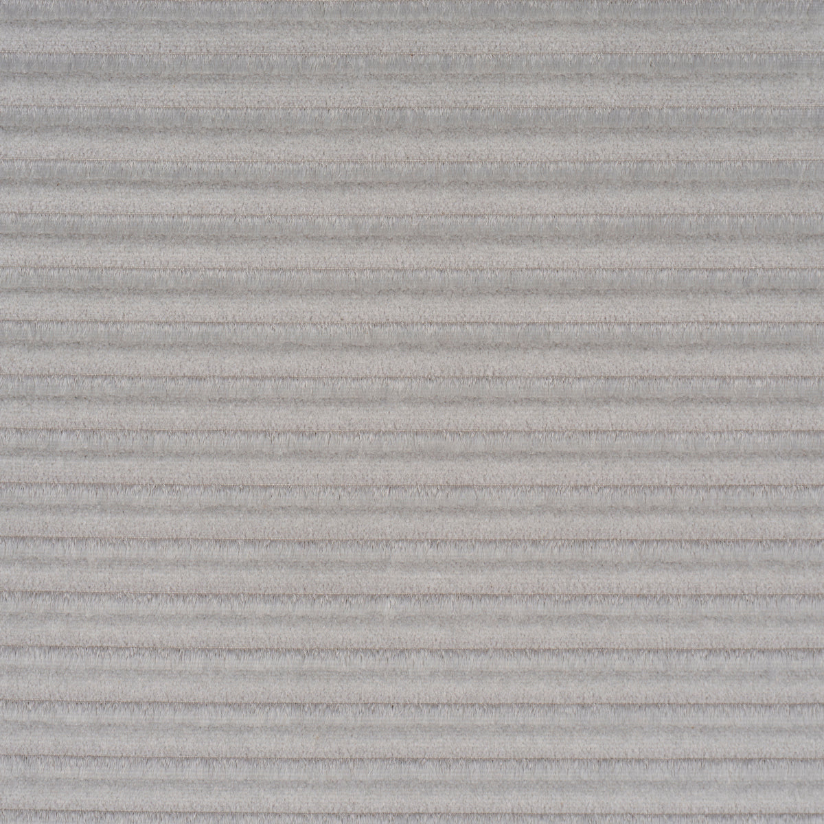 Schumacher Petite Channeled Velvet Otter Grey Fabric - Eade's Wallpaper