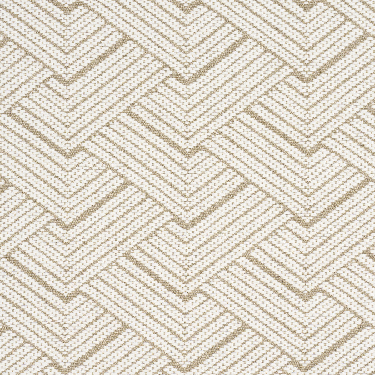 Schumacher Minna Heavyweight Linen Ivory Fabric - Eade's Wallpaper