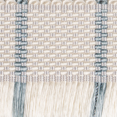 Schumacher 83372 FRANCES SILK FRINGE in MINERAL Trim - PATTE