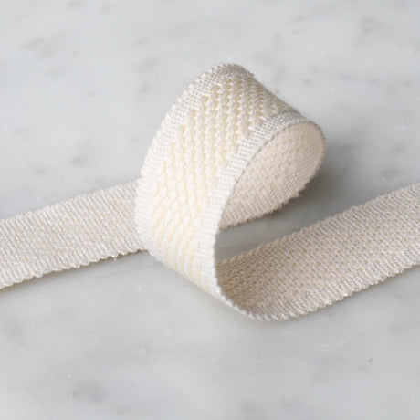 Schumacher 83390 CARDIFF TAPE MEDIUM in IVORY Trim - PATTERS