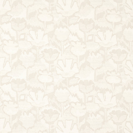Schumacher Wild Flower Ivory Fabric - Eade's Wallpaper