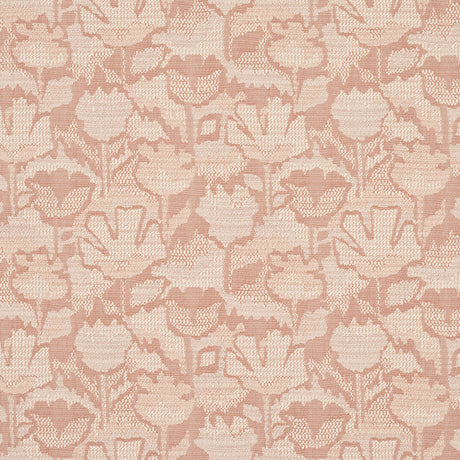 Schumacher Wild Flower Brick Fabric - Eade's Wallpaper