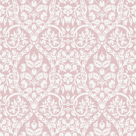 Galerie Blooming Garden Damask Pink Wallpaper 8348