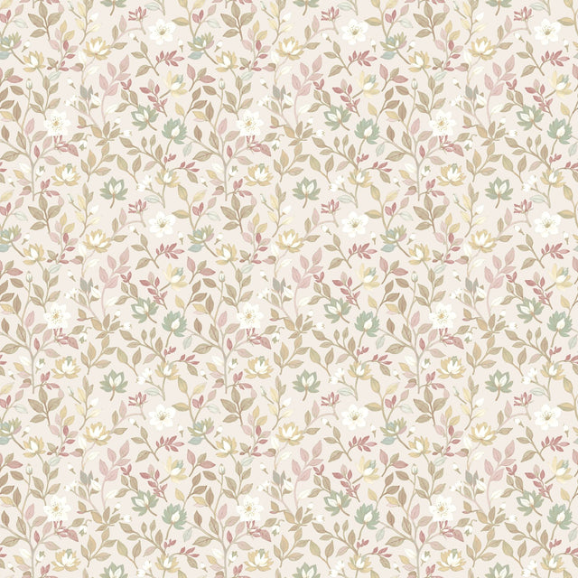 Galerie Blooming Garden Floral Pink Wallpaper 8351