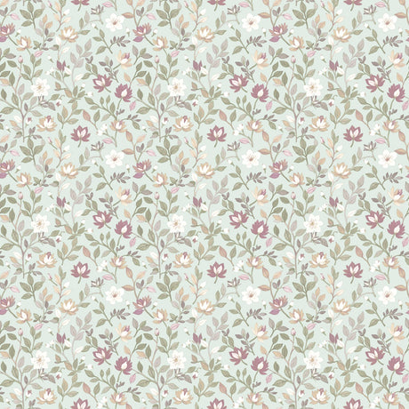 Galerie Blooming Garden Floral Green Wallpaper 8352