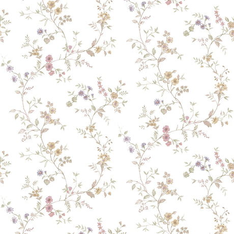 Galerie Blooming Garden Floral Beige Wallpaper 8355