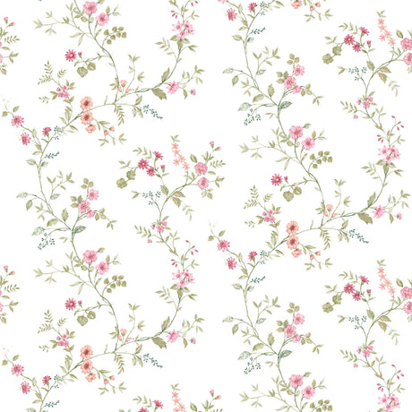 Galerie Blooming Garden Floral Pink Wallpaper 8356