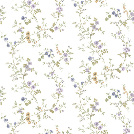 Galerie Blooming Garden Floral Green Wallpaper 8357