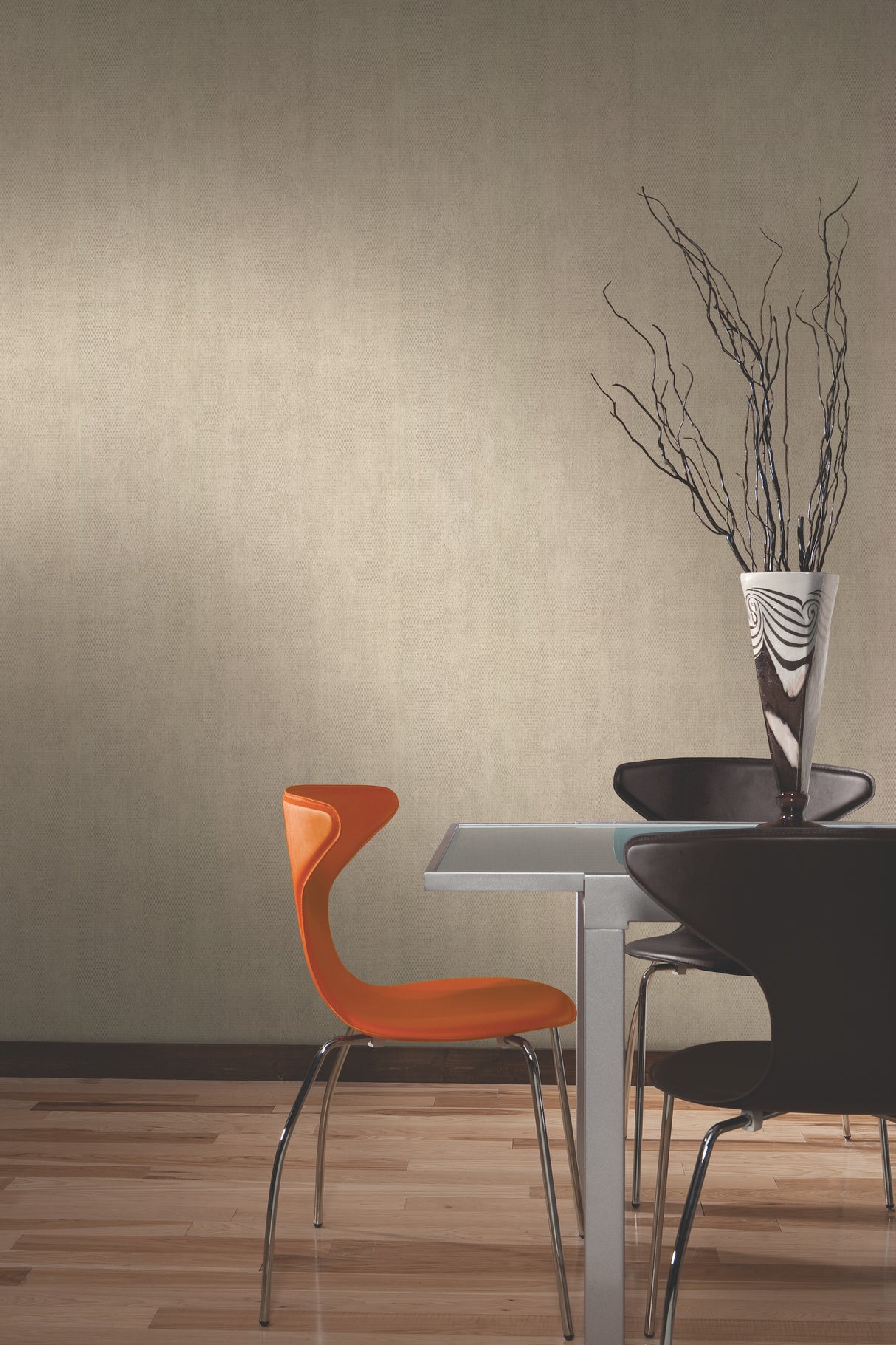 York 83608 Mirage Sand Metallic Wallpaper