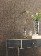 York 83616 Brushstrokes Brown Wallpaper