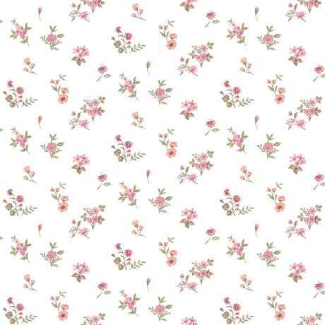 Galerie Blooming Garden Floral Red Wallpaper 8362
