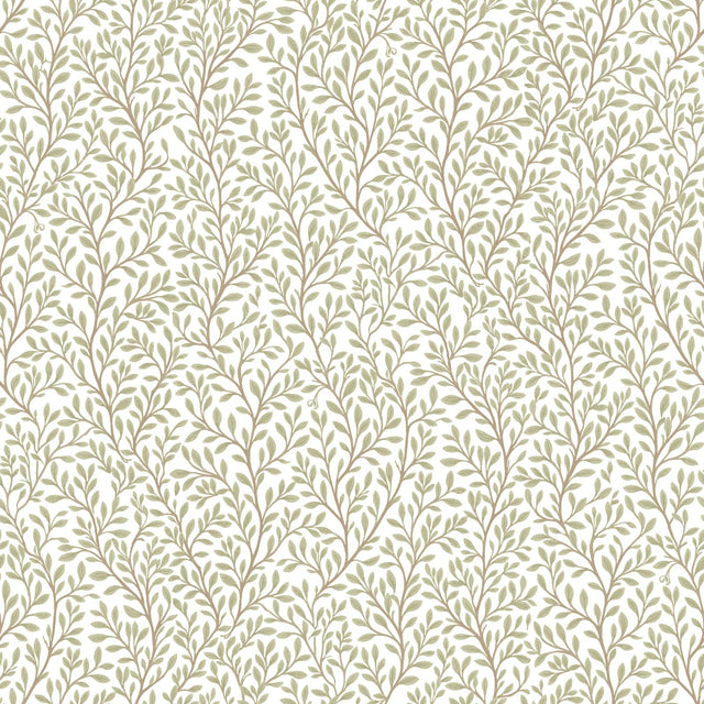 Galerie Blooming Garden Floral Green Wallpaper 8365
