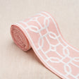 Schumacher 83654 GAZEBO TRELLIS TAPE in BLUSH Trim - STATEME