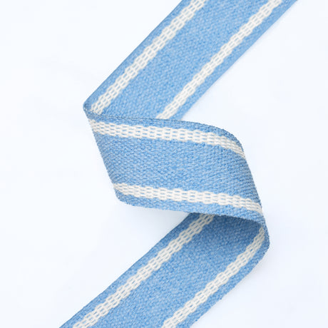 Schumacher 83670 SULLIVAN TAPE NARROW INDOOR/OUTDOOR in BLUE